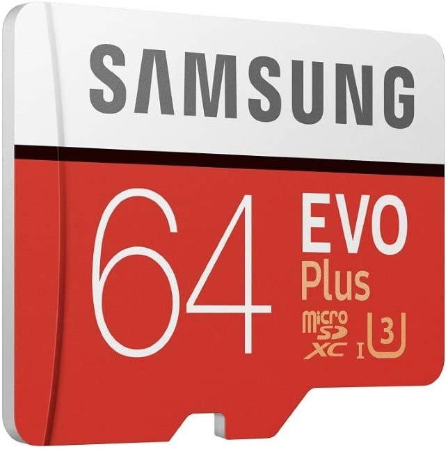 Samsung 64GB MicroSDXC EVO Plus Memory Card w/ Adapter (MB-MC64GA)