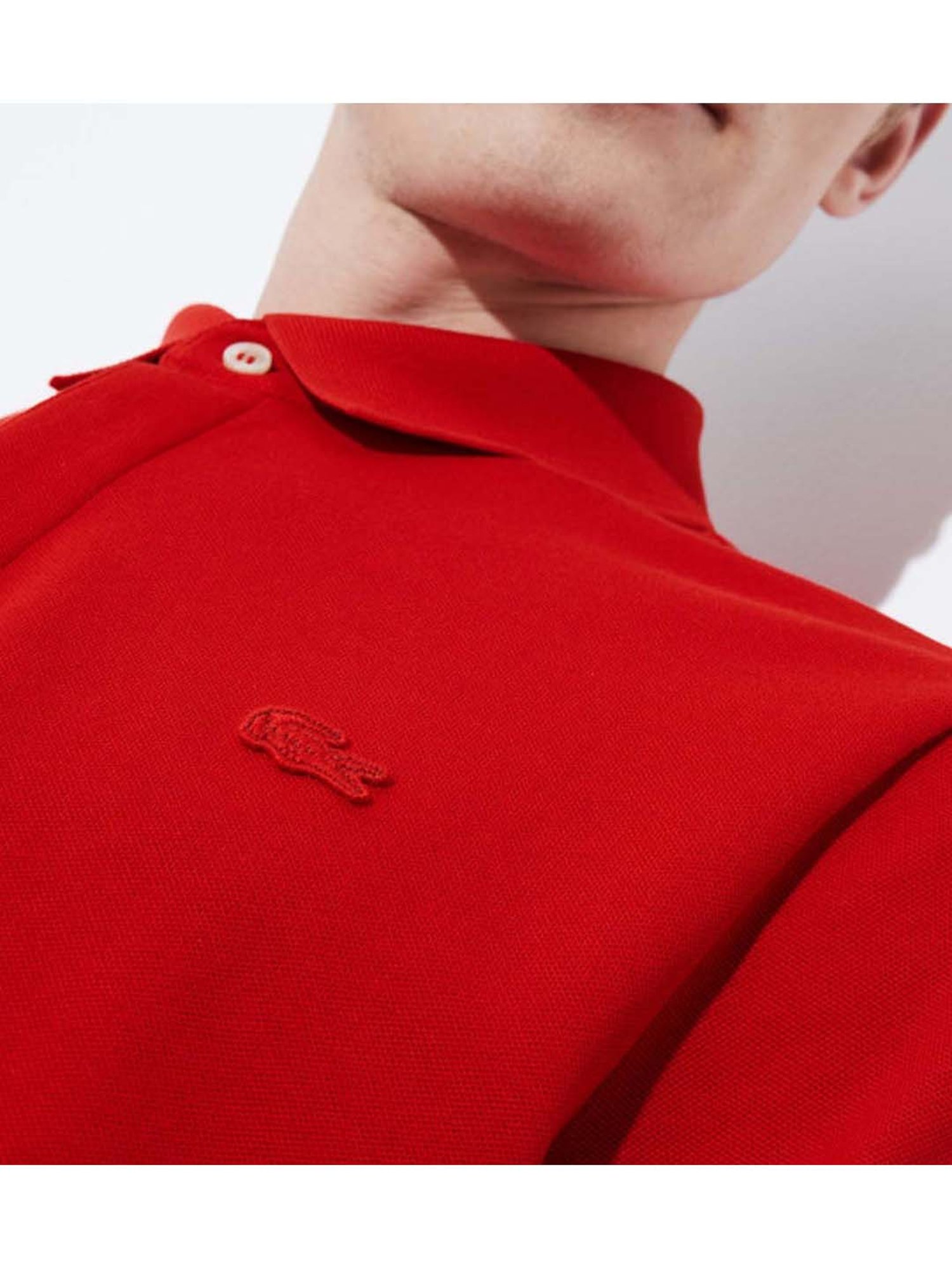 Lacoste Red Regular Fit Polo T-Shirt