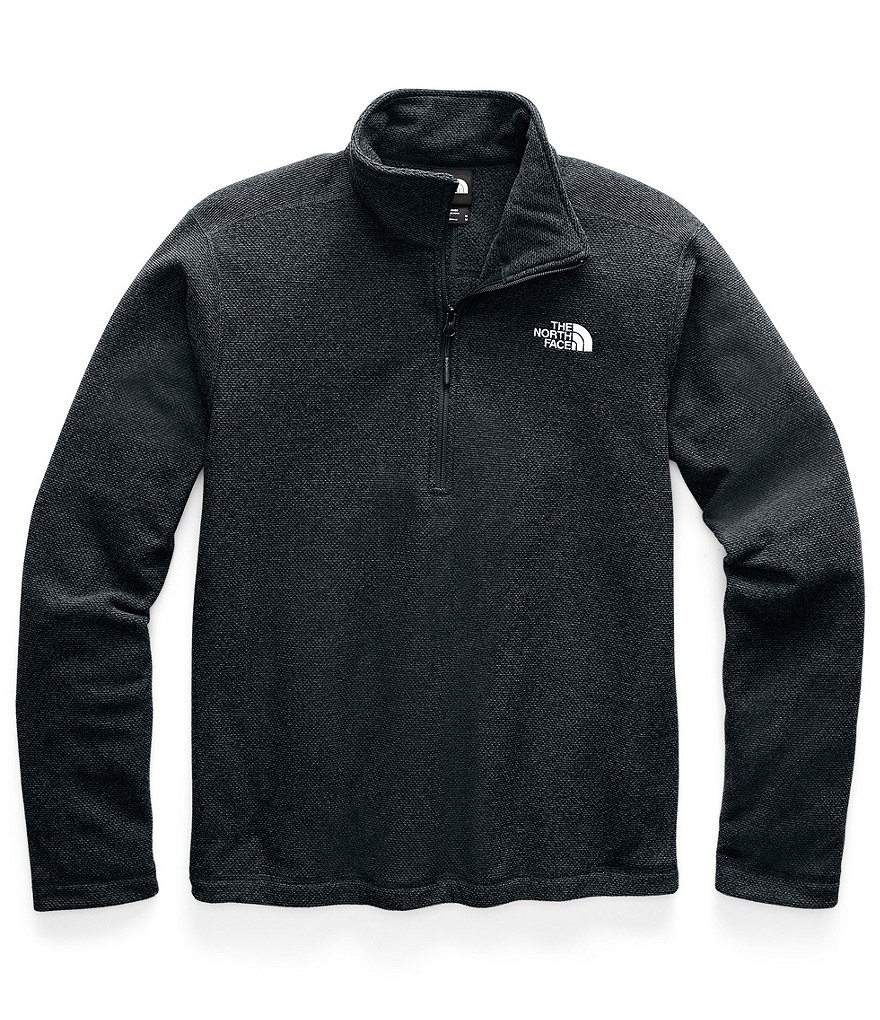 The North Face Textured Cap Rock Zip Pullover