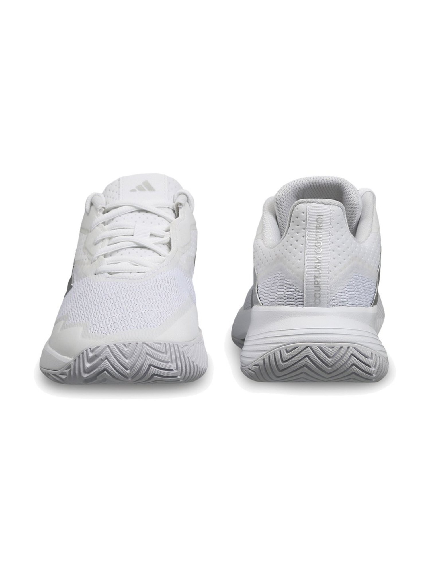Adidas Women's CourtJam Control White Tennis Shoes