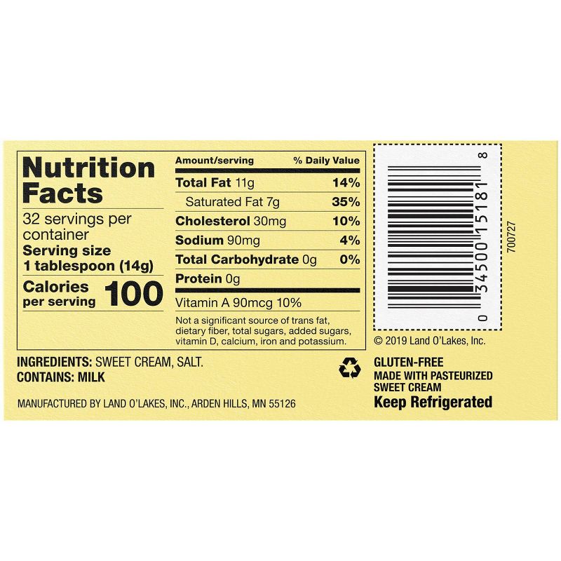 Land O Lakes Half Stick Salted Butter - 1lb