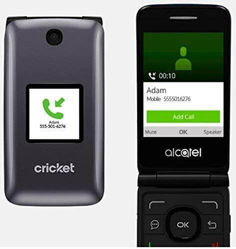 Alcatel QUICKFLIP 4044C | 4G LTE | HD Voice FlipPhone | - GSM Unlocked