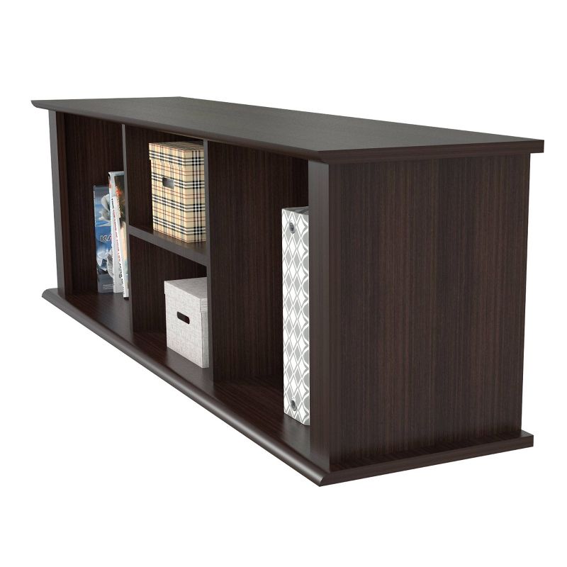 Wall Mounted Hutch Espresso - Inval