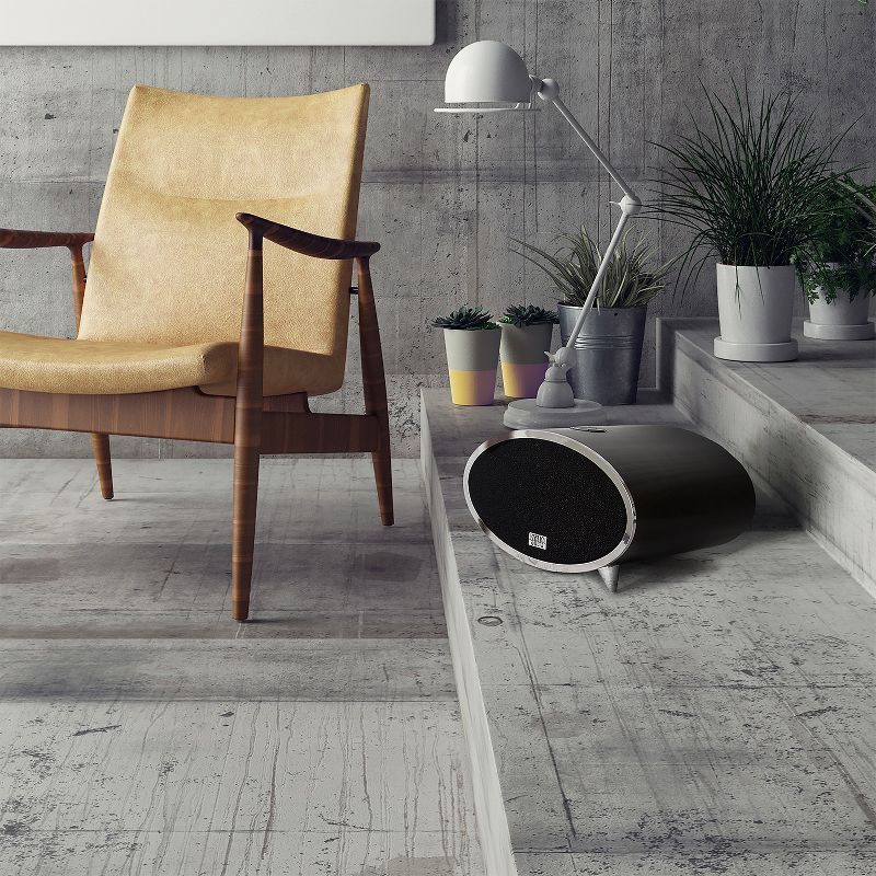 SOLIS Bluetooth/Wi-Fi Stereo Smart Speaker with Chromecast built-in - Dark Brown Wood (SO-6000)