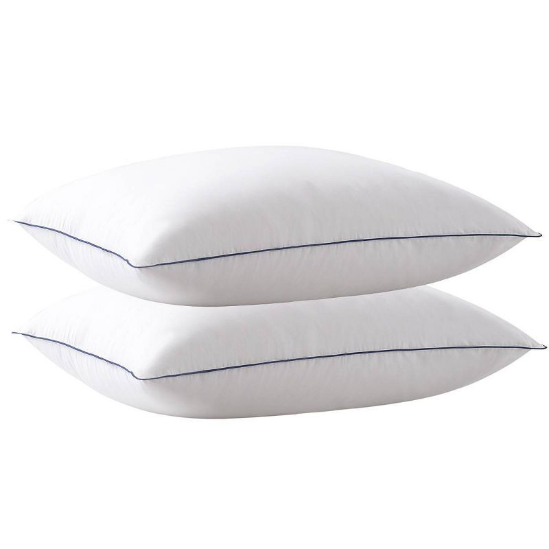 Standard 2pk Soft Touch Microfiber Bed Pillow - Weatherproof