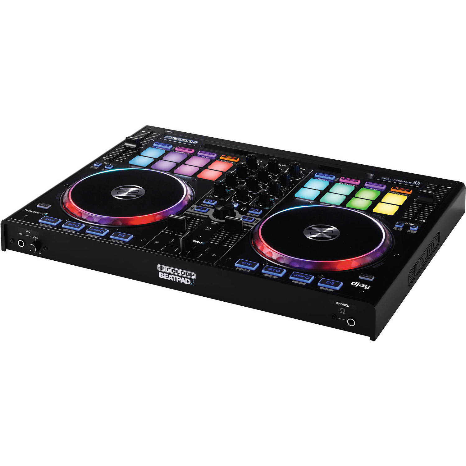 Reloop BeatPad 2-Channel DJ MIDI Controller for iPad, Mac/PC & Android Platform