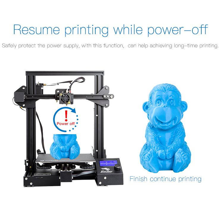 Creality Ender 3 V2 3D Printer + 1 Year Warranty
