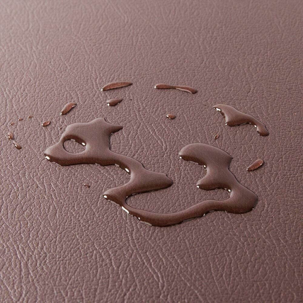 15" Storage Ottoman - Folding Toy Box Chest Seat Faux Leather Small Foot Rest