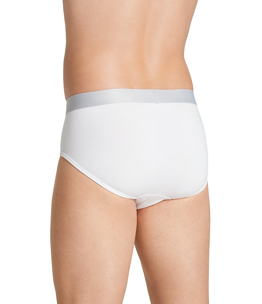 Jockey Signature Cotton Modal Stretch Mid-rise Briefs 3-Pack