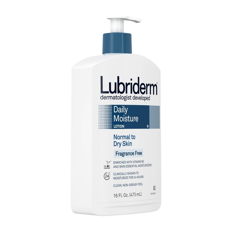 Lubriderm Daily Moisture Body Lotion - Unscented - 16 fl oz