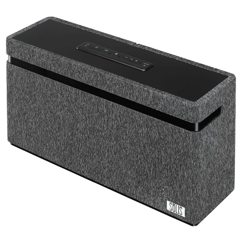SOLIS Bluetooth/Wi-Fi Stereo Smart Speaker with Chromecast built-in - Gray (SO-3000)
