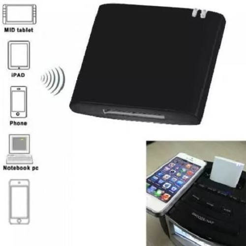 Pandada 30 Pin Bluetooth A2DP Music Receiver Audio Adapter for iPhone iPod iPad, Black