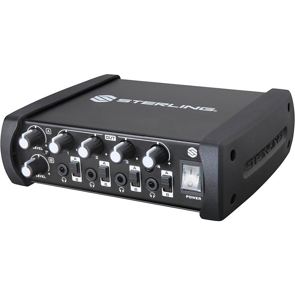 Sterling Audio 4 Channel Professional Headphone Amplifier