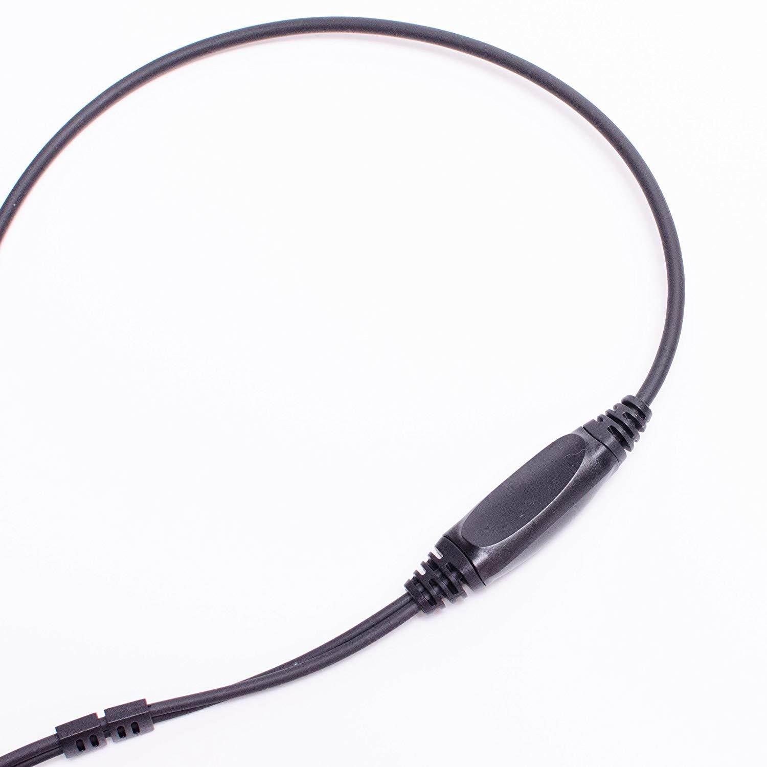 BOMMEOW BCT22-M12 2-Wire Clear Coil Surveillance Kit for Motorola SL1K SL1M SL7550 SL300 SL500