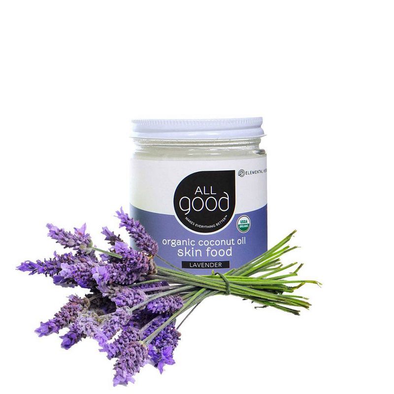 All Good Lavender Coconut Oil Skin Food - 7.5oz