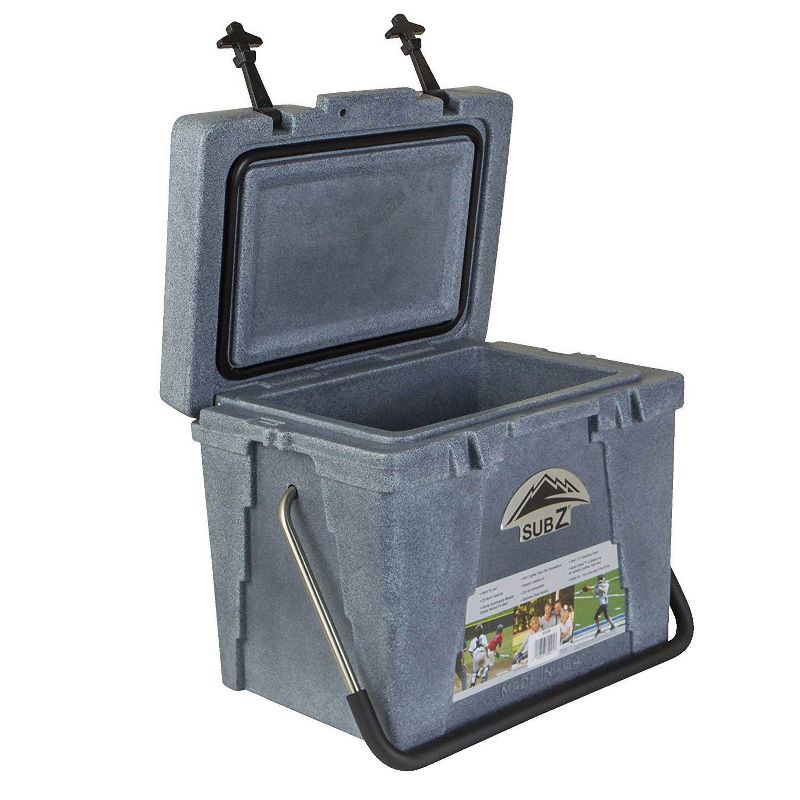 Nash Sub Z 23 Quart Heavy Duty Outdoor Portable Camping Sports Cooler, Blue