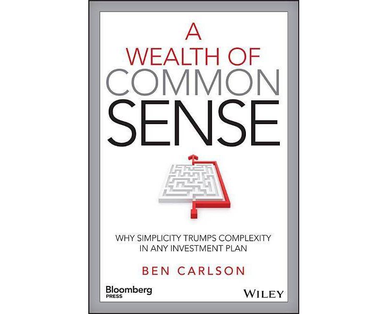 A Wealth of Common Sense - (Bloomberg) by  Ben Carlson (Hardcover)