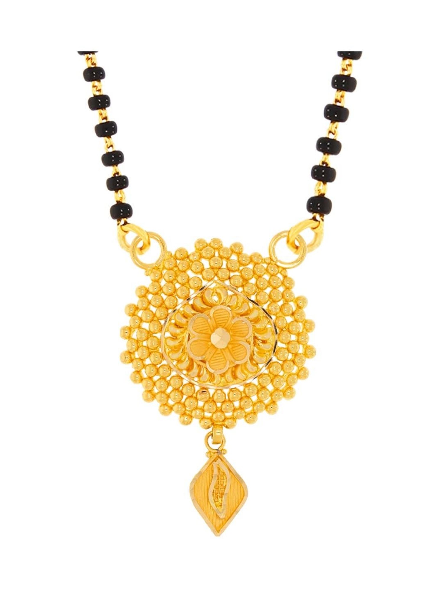 Waman Hari Pethe Jewellers 22k Gold Tanmaniya for Women