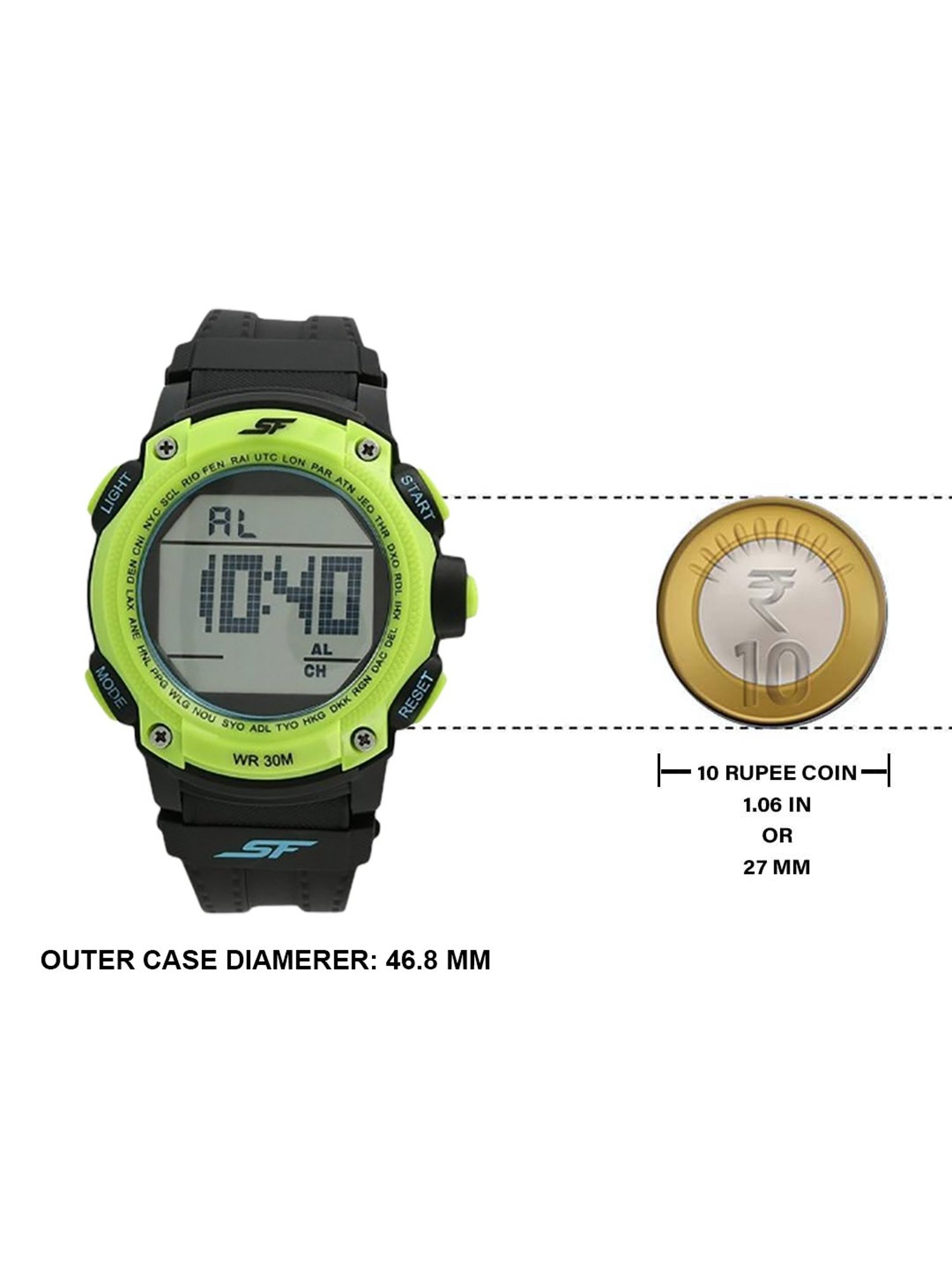 Sonata NR77073PP03 Super Fibre Digital Watch for Men