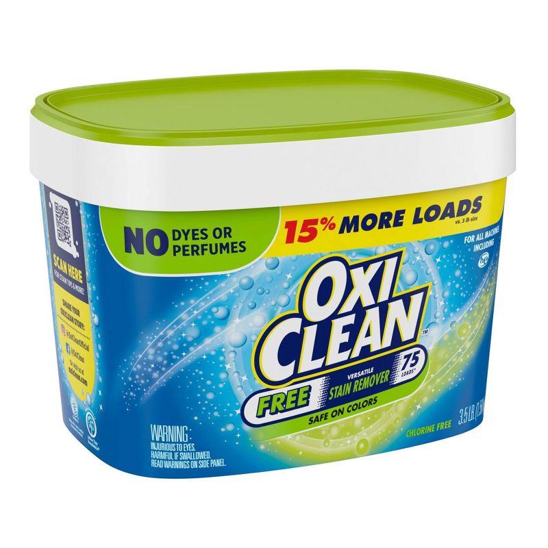 OxiClean Powder Versatile Stain Remover Free - 3.5lbs