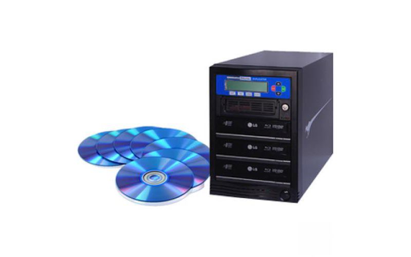 Kanguru BD/DVD/CD Duplicator - Standalone - BD-Writer - 6x BD-R, 22x DVD-R, 22x DVD R, 12x DVD-R, 16x DVD R, 52x CD-R