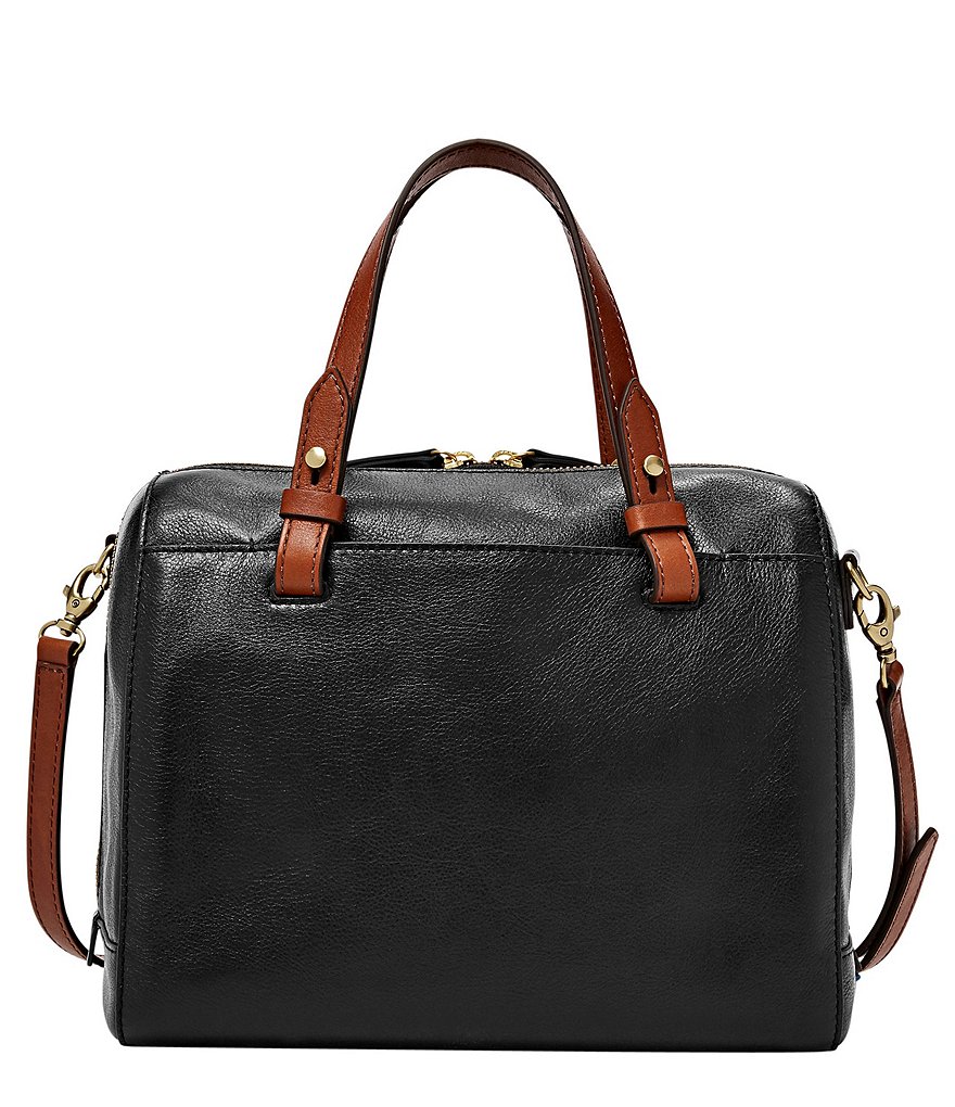 Fossil Rachel Zip Leather Satchel Bag