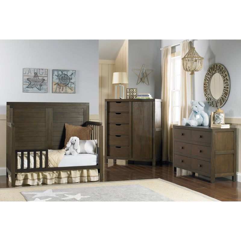 Ti Amo Castello Toddler Guard Rail - Brown