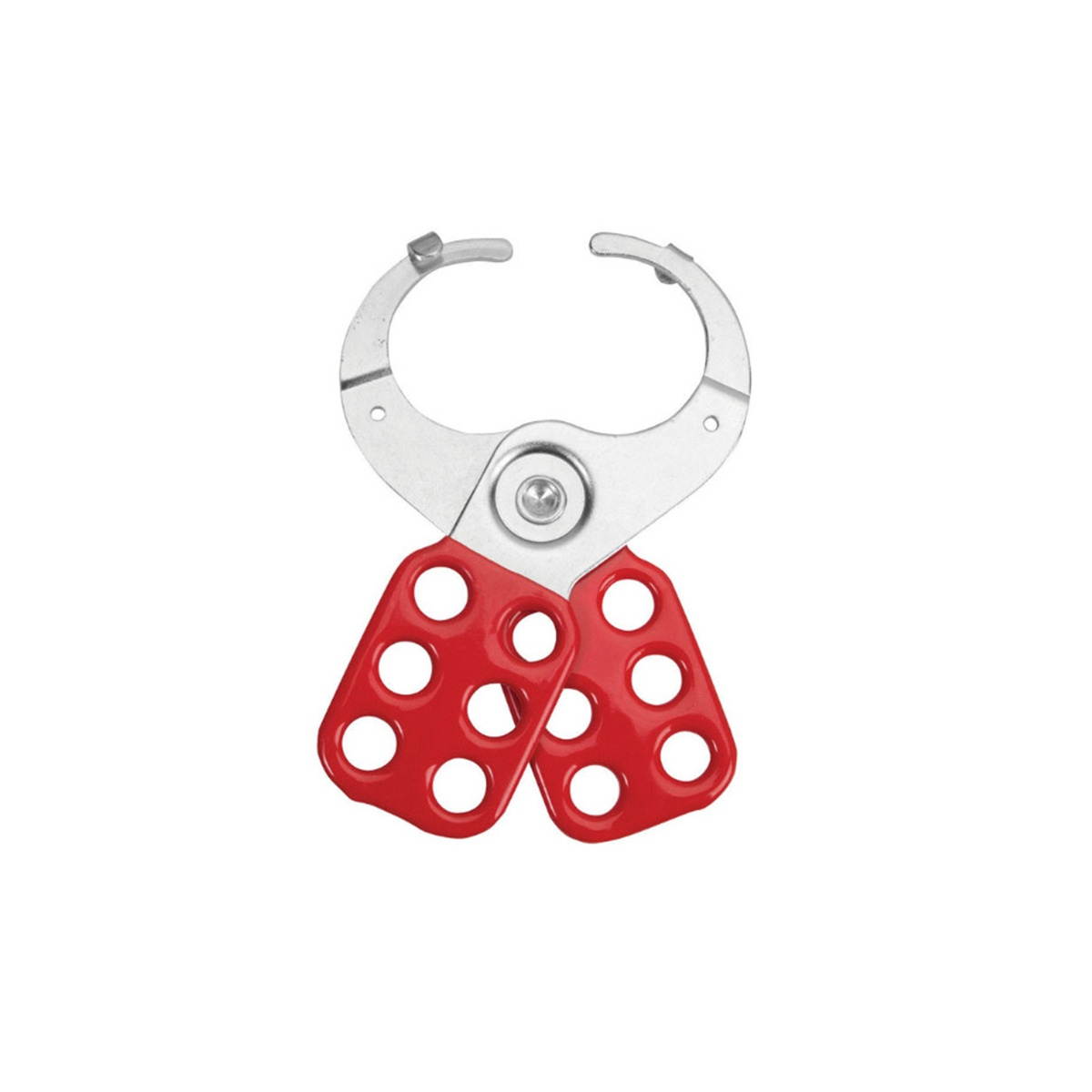 Industrial Safety Six-hole Lockout Hasp with Red Coating