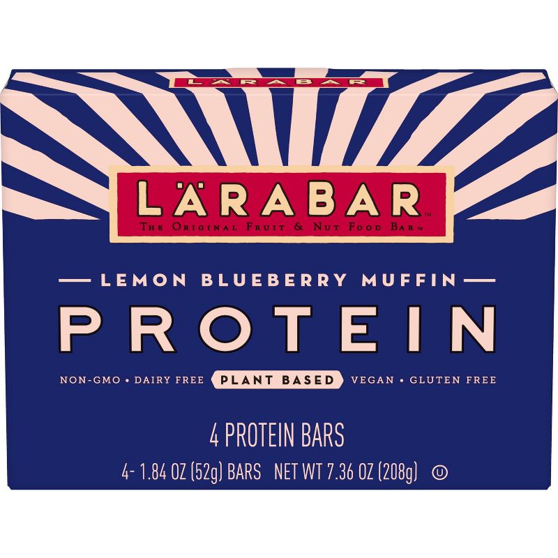 Larabar Protein Lemon Blueberry Bars - 7.36oz/4ct