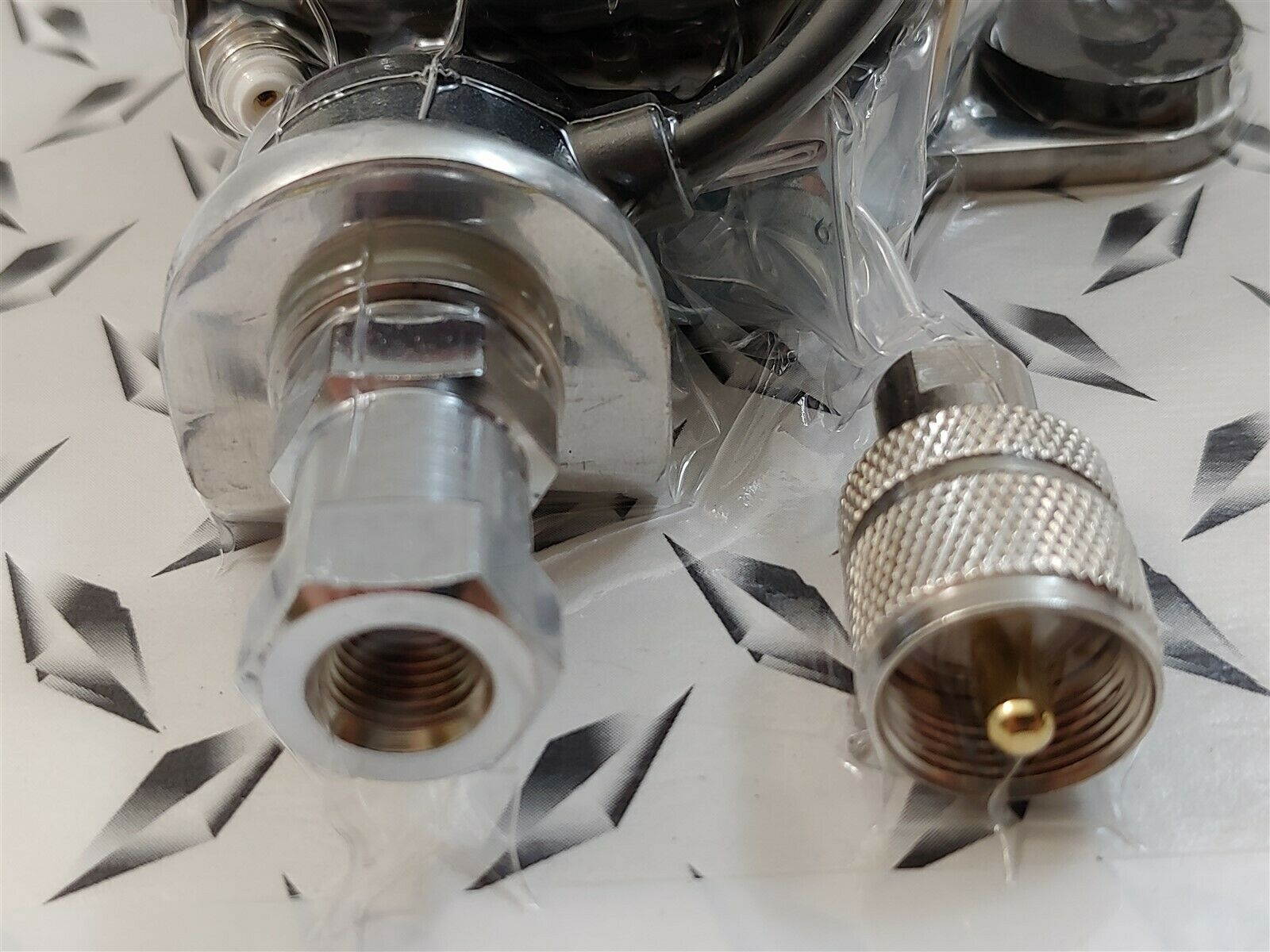 Accessories Unlimited AUJ2K Jeep HD Spare Tire CB Antenna Mount with 18 ft Coax