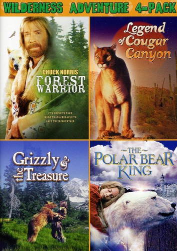 GAIAM AMERICAS WILDERNESS ADVENTURE 4FE (DVD/FOREST W/LEGENDS OF C/GRIZZLY/POLAR-NLA D05-58583D