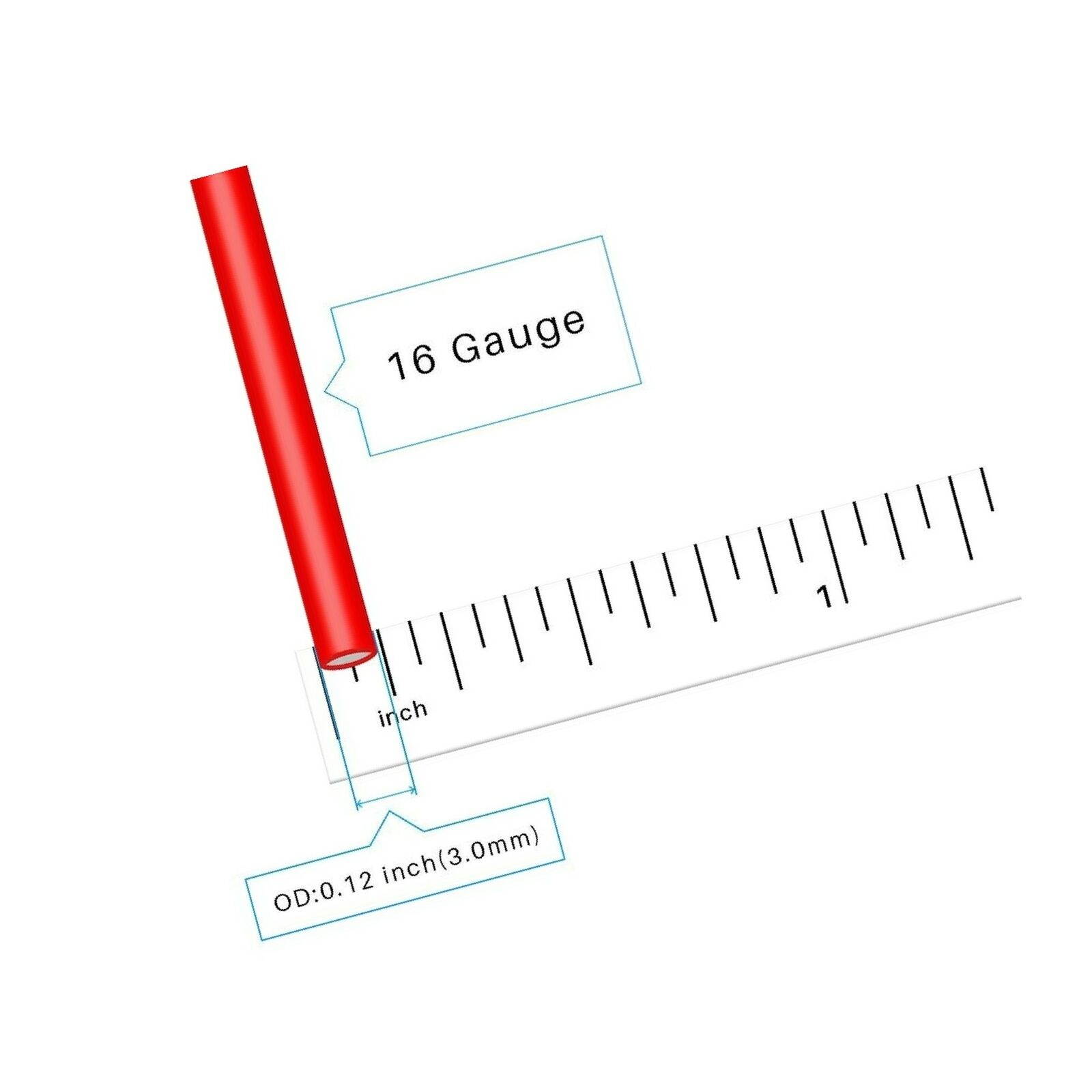 BNTECHGO 16 Gauge Silicone Wire Spool Red and Black Each 25ft 2 Separate Wire...