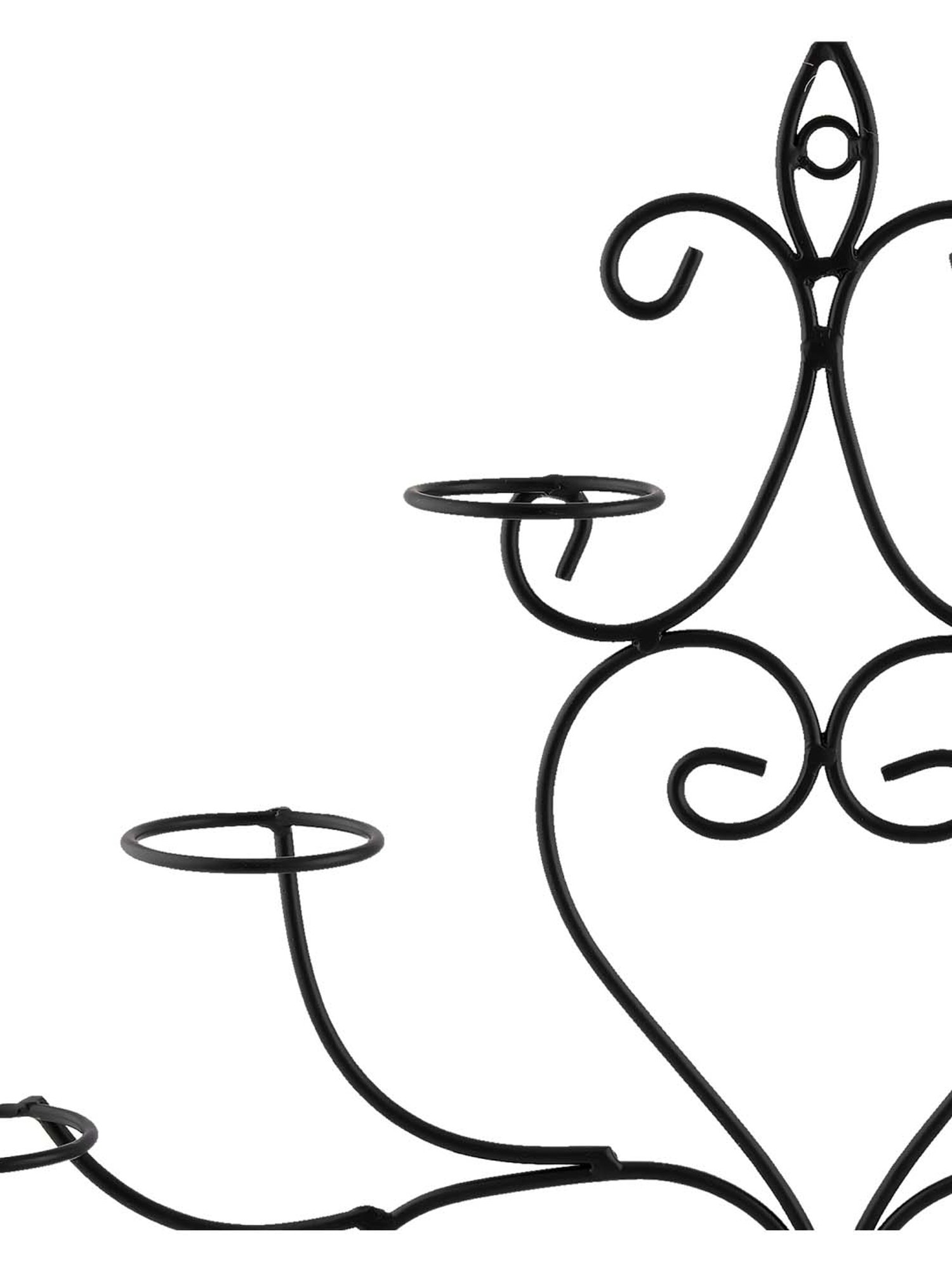 Homesake 'Halloween' Black & Blue Metal 8-in-1 Wall Candle Holder With Tea Light Candle