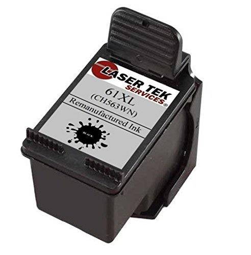 Laser Tek Services&reg; HP CH563WN # 61XL Compatible Black Remanufactured Ink Cartridge
