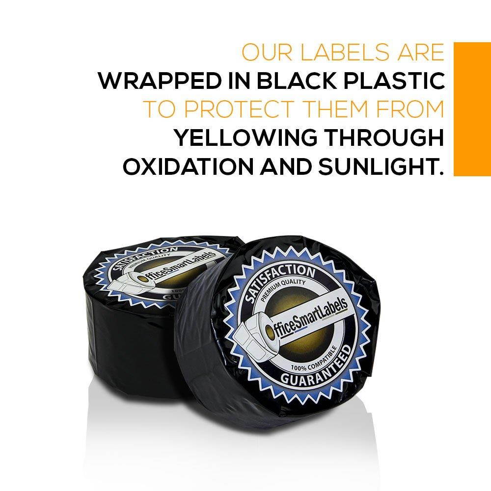 Dymo Compatible 30321-1-2/5" x 3-1/2" White Large Address Labels (50 Rolls - 260 Labels Per Roll)