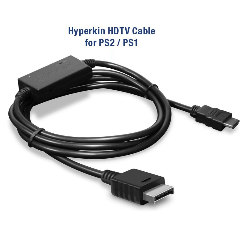 HYPERKIN HDTV Cable for PS2/ PS1 - 7 ft HDMI/USB A/V Cable for PlayStation, HDTV - First End: 1 x HDMI Male Digital Audio/Video