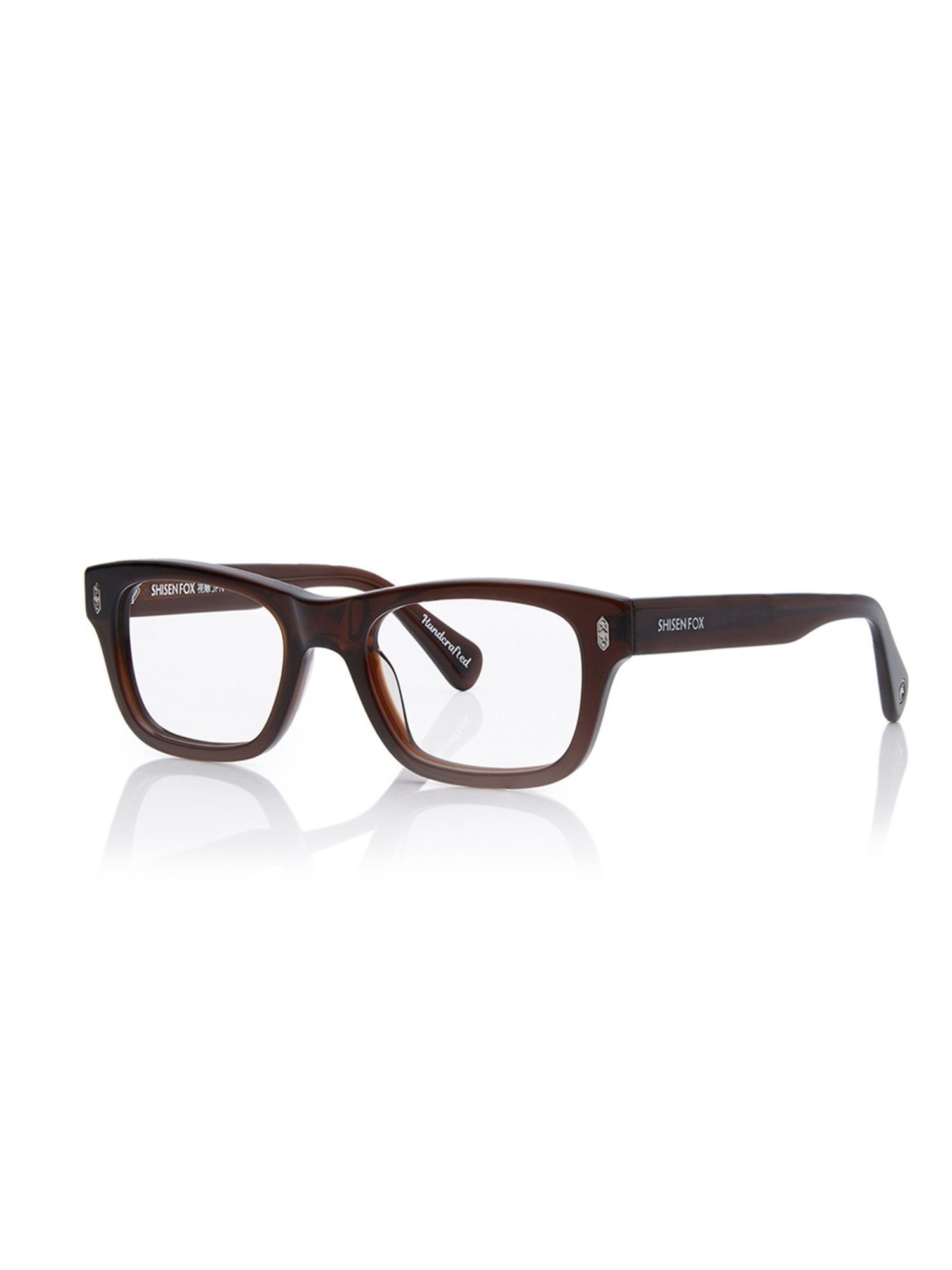 Shisen Fox Gazo Honey Rectangular Unisex Blue Filter Computer Lenses -52 mm