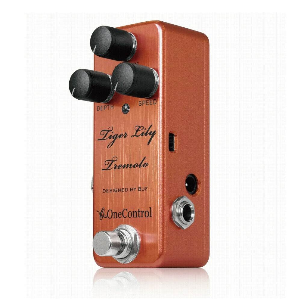 New One Control Tiger Lily Tremolo Guitar Effects Pedal