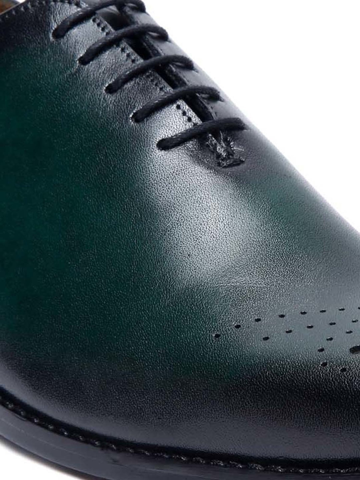 Louis Stitch Men's Forest Green Oxford Shoes