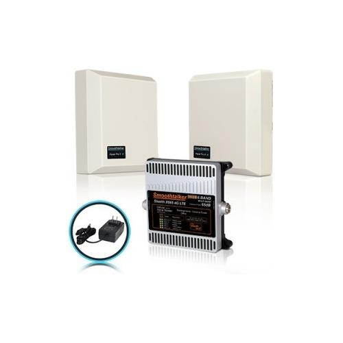 Smoothtalker Stealth X6 65dB 4G LTE Extreme Power 6 Band Cell Signal Booster Kit