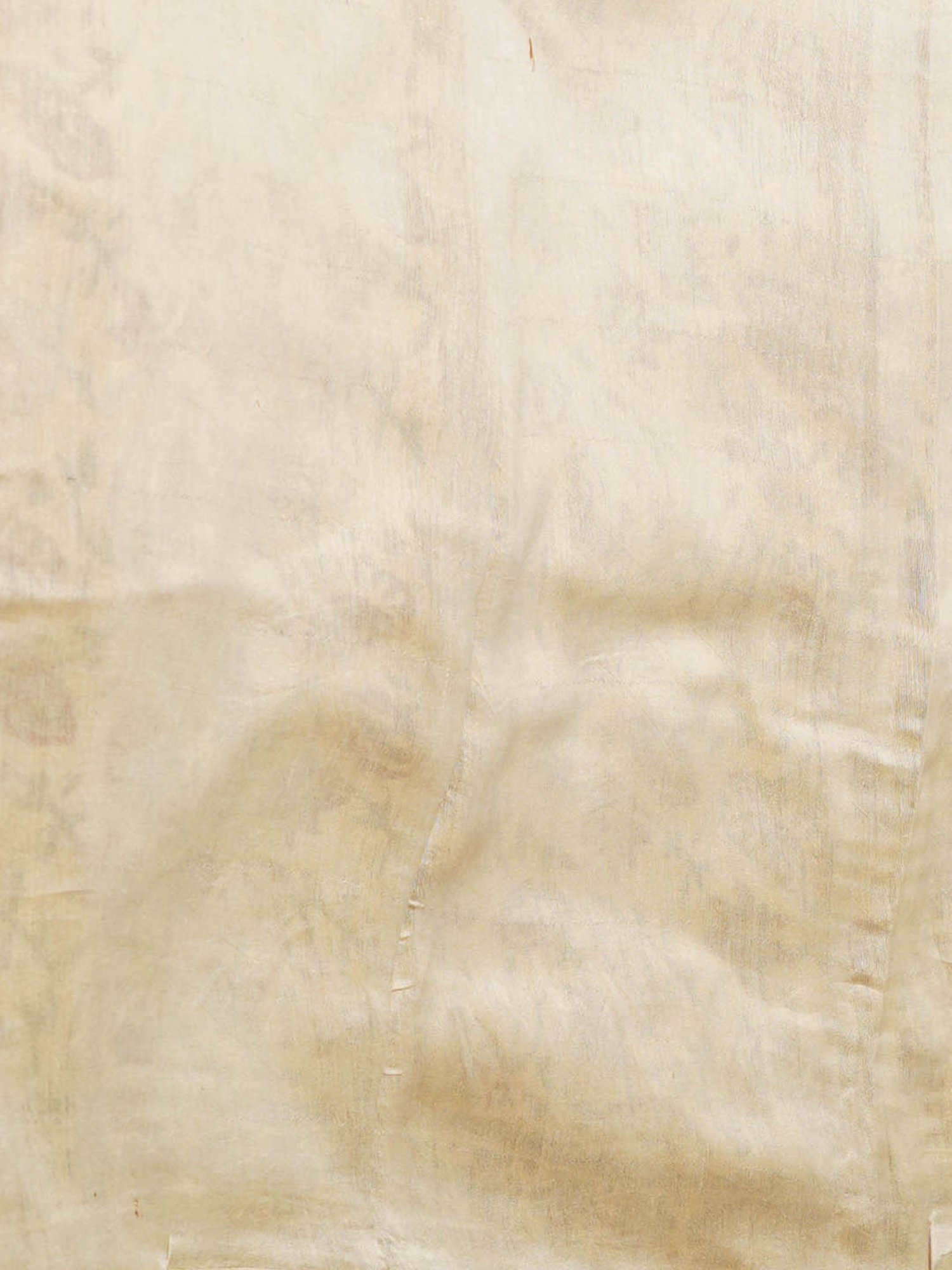 Unnati Silks Cream Printed Saree With Unstitched Blouse