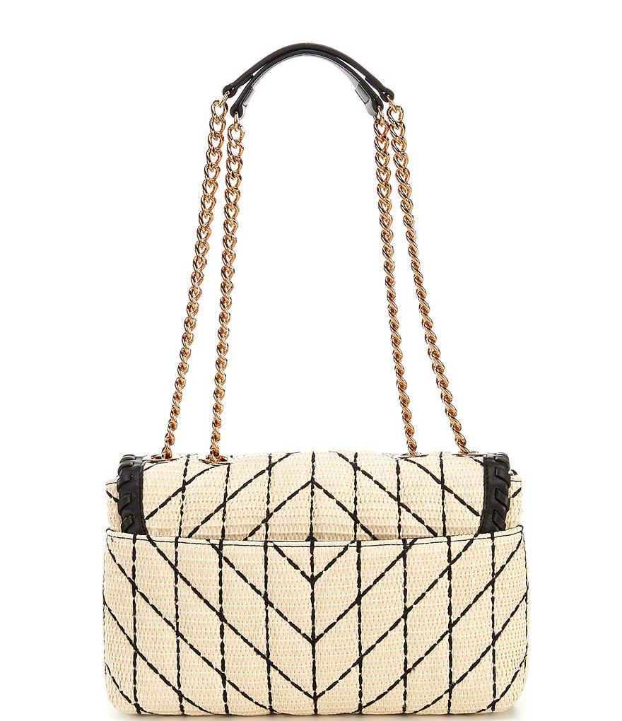 COACH Originals Swinger Nylon and Pebble Leather Shoulder Bag