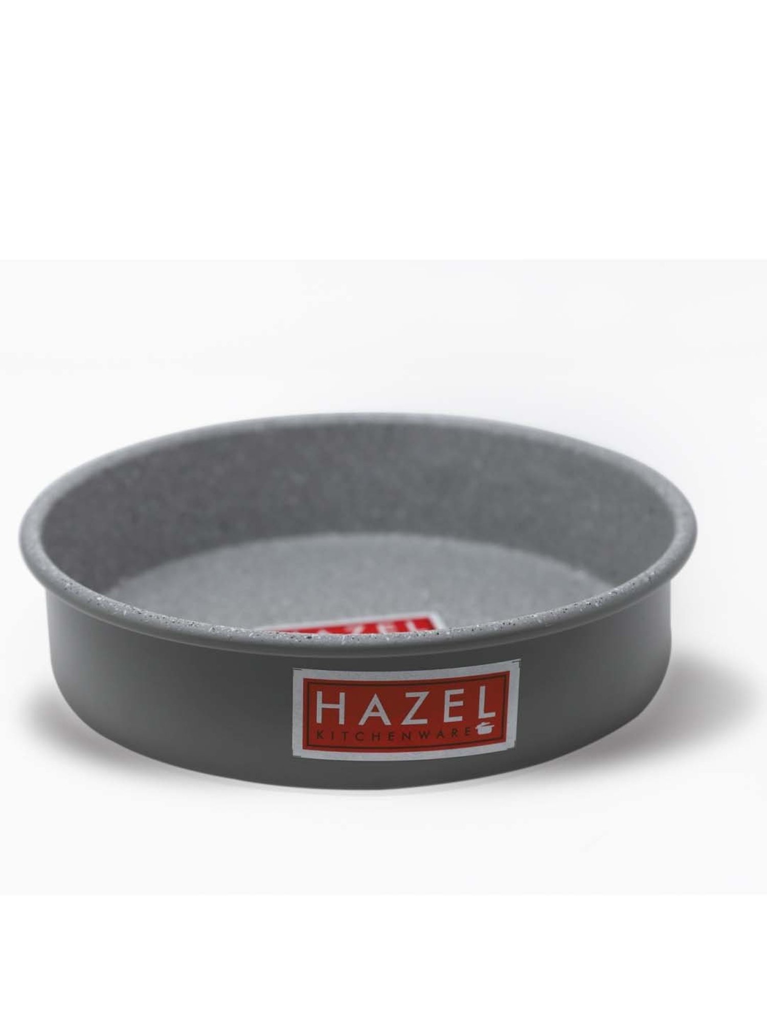 HAZEL Alfa Heavy Gauge Preimium Aluminium Finish Non Stick Microwave Safe Large Round Cake Mould