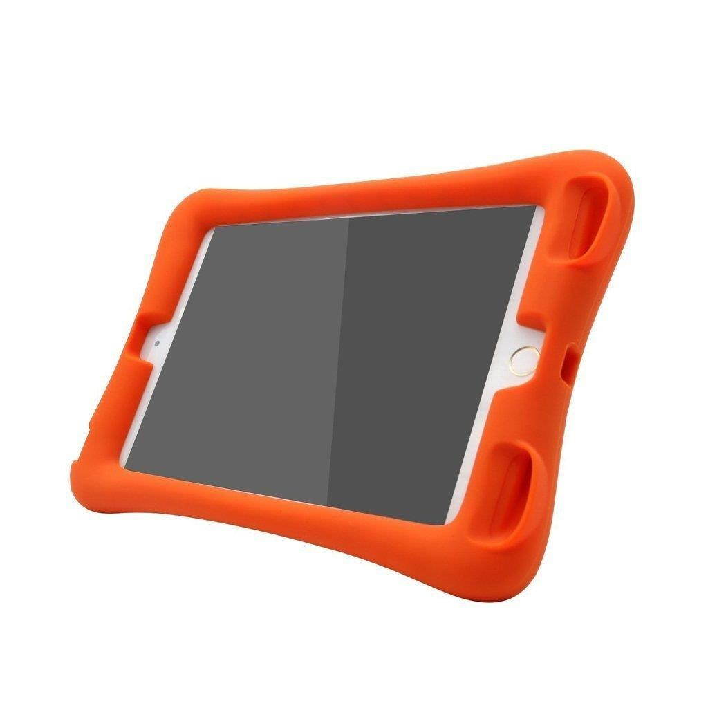 FastSun Kids Safe Shockproof Heavy Duty Rubber Kickstand Case Cover For iPad Pro 9.7" (Orange)
