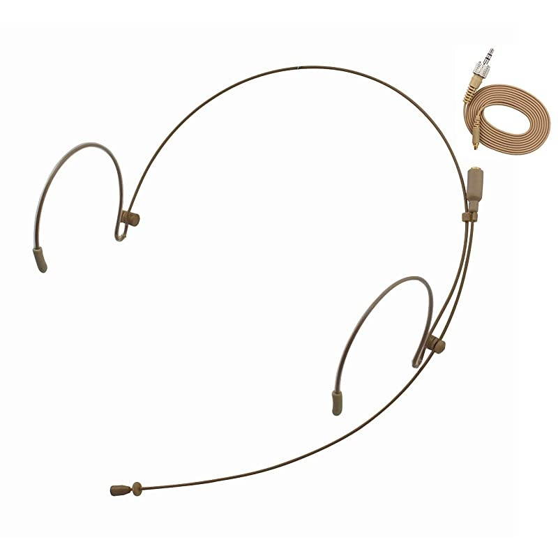 Professional HeadsetHeadworn Microphone  MICJ 071S Compatible with Sennheiser Wireless System Omnidirectional Mic Super Lightweight Creative Design Smallest Cartridge