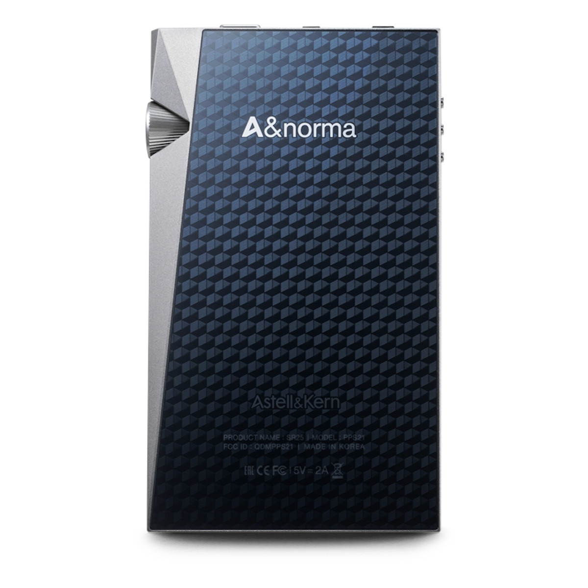 Astell & Kern SR25 Portable Music Player with Protective Case (Moon Silver/Tan)