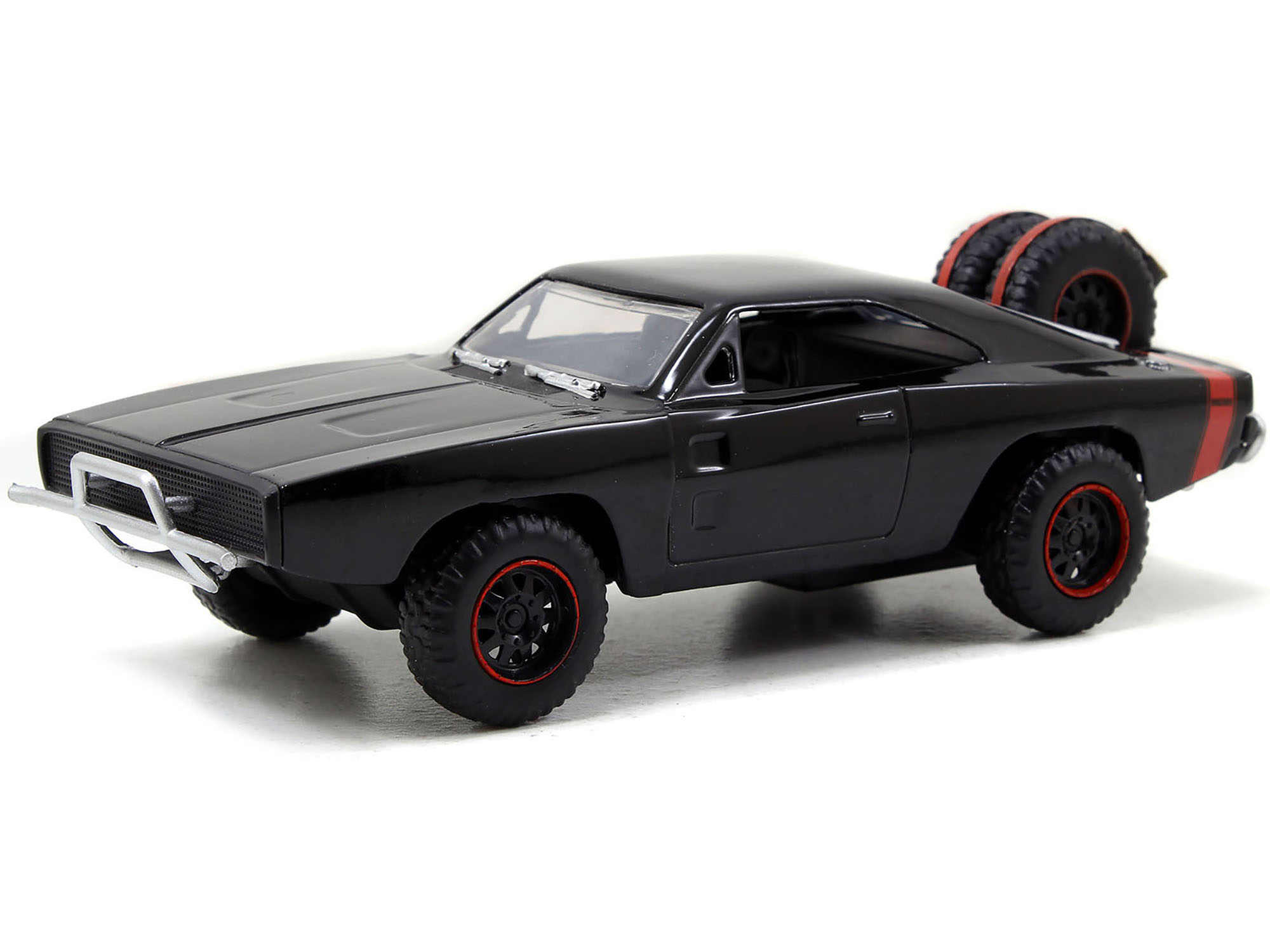 2021 Dodge Charger SRT Hellcat Gray Metallic "Fast X" (2023) Movie "Fast & Furious" Series 1/24 Diecast Model Car by Jada