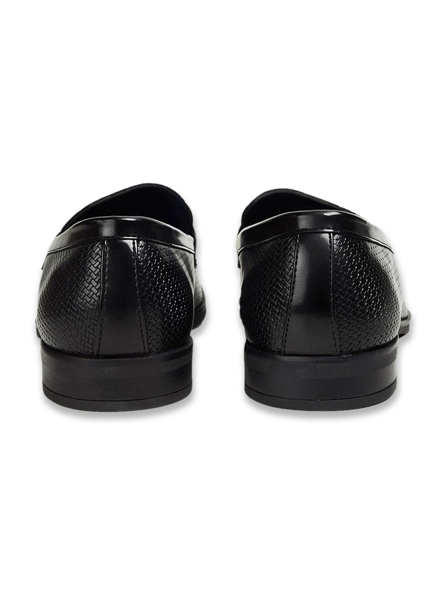 Code by Lifestyle Men's Black Formal Loafers