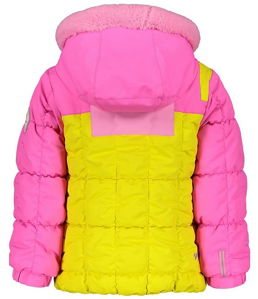 Obermeyer Little/Big Girls 2T-8 Jamie Color Block Snow Ski Jacket