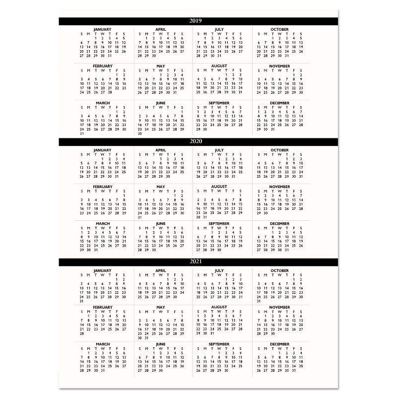 House of Doolittle 28202 Four-Person Group Practice Daily Appointment Book, 8 1/2 x 11, Black, 2020